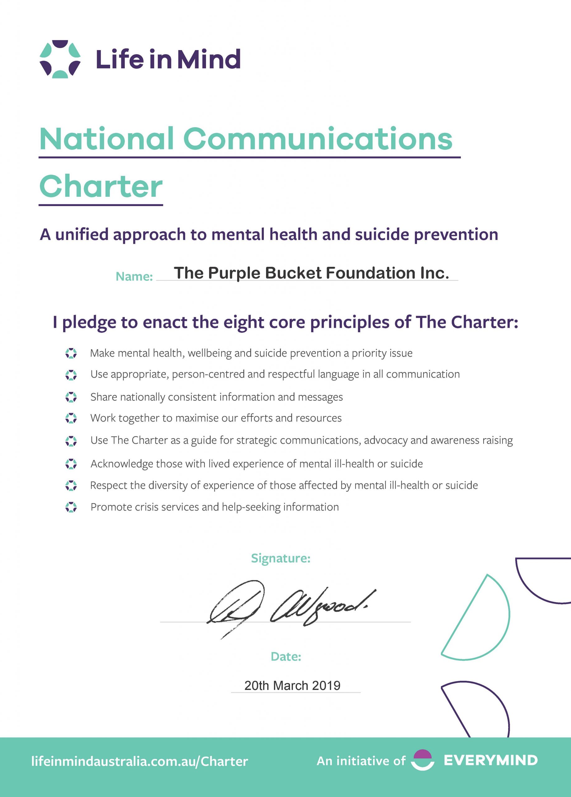National-Communications-Charter-Certificate