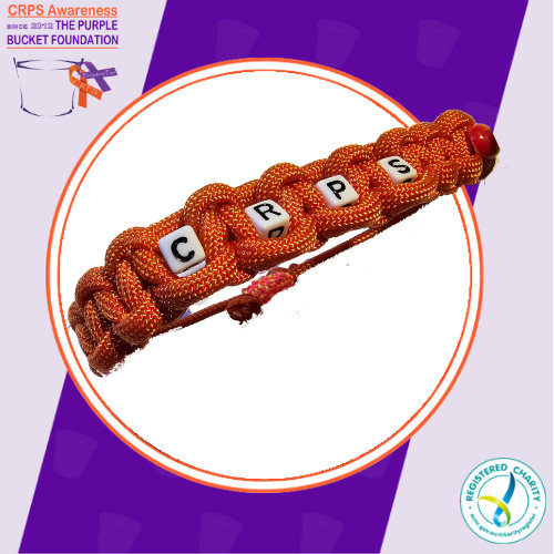Featured image for “Adjustable CRPS beaded wristband”