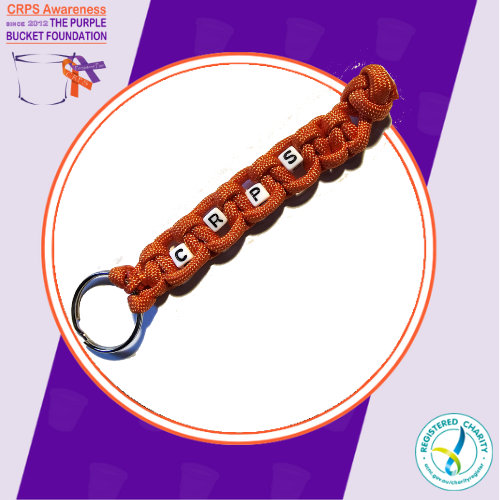Featured image for “CRPS beaded keyring”