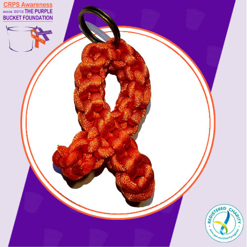 Featured image for “Orange Awareness Ribbon zip pulls - four per packet.”